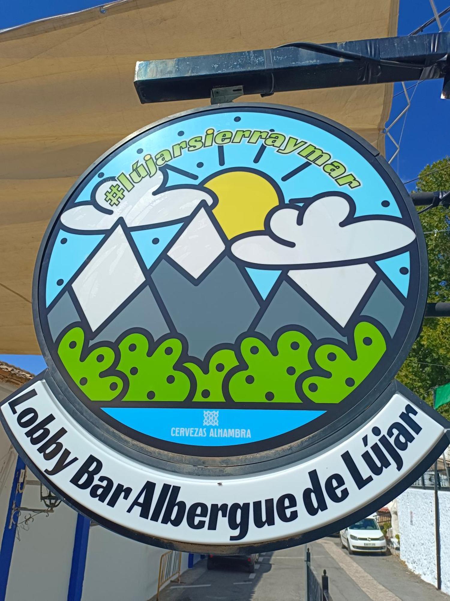 Albergue De Лухар Экстерьер фото