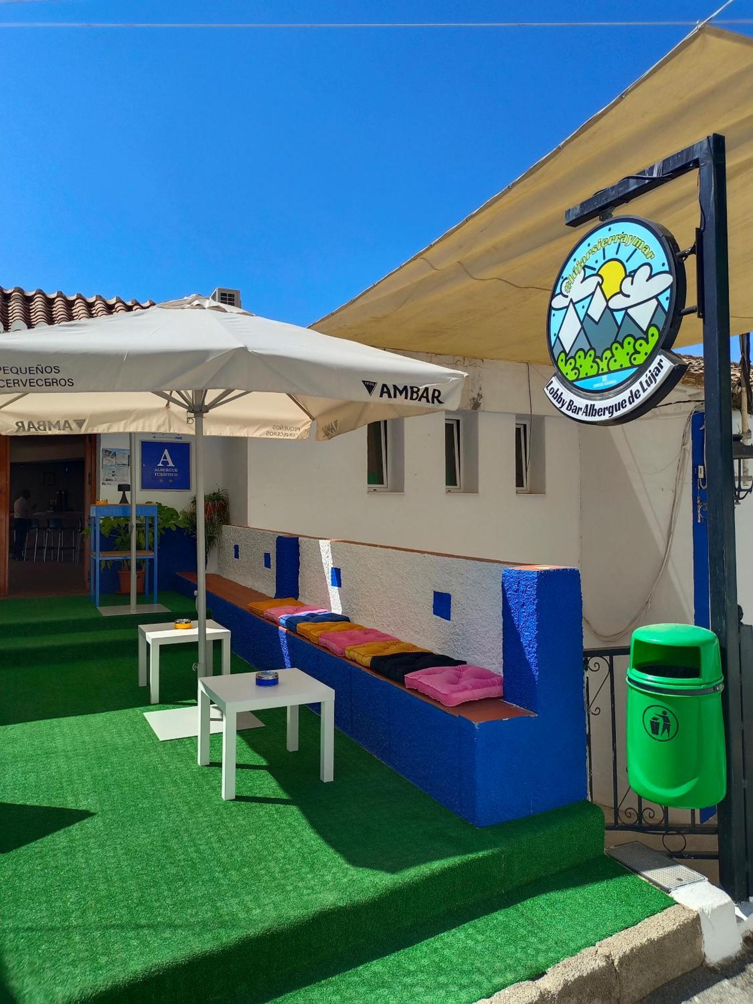 Albergue De Лухар Экстерьер фото