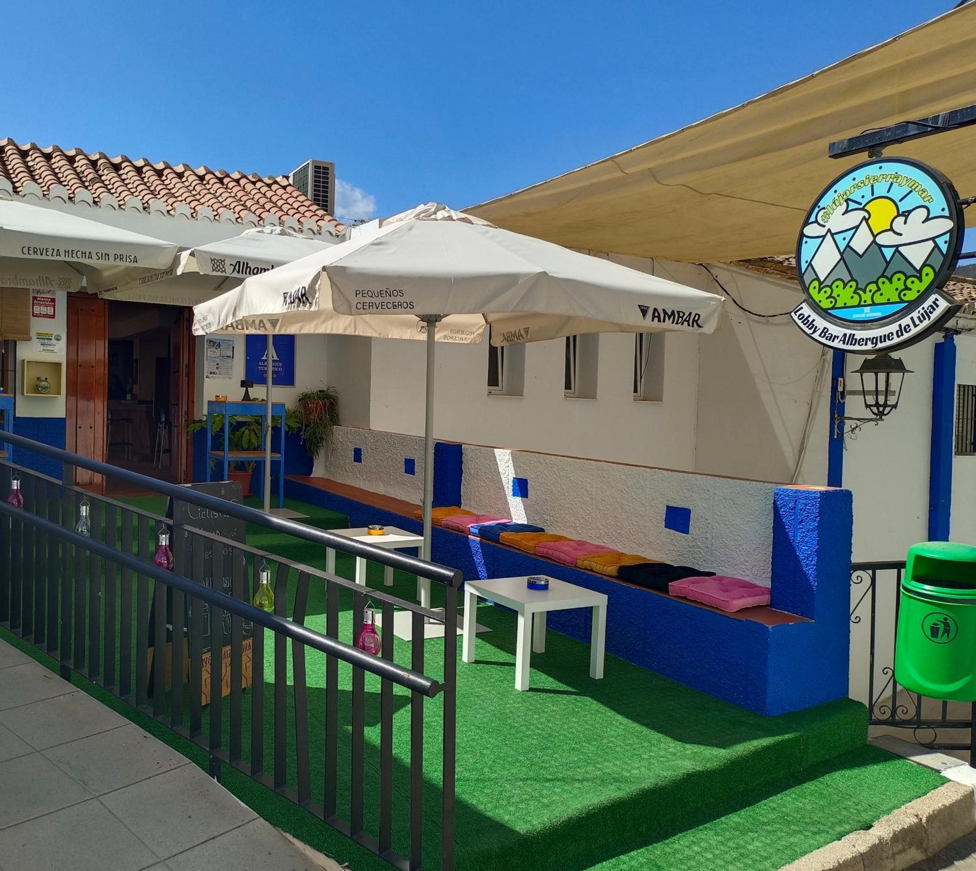 Albergue De Лухар Экстерьер фото