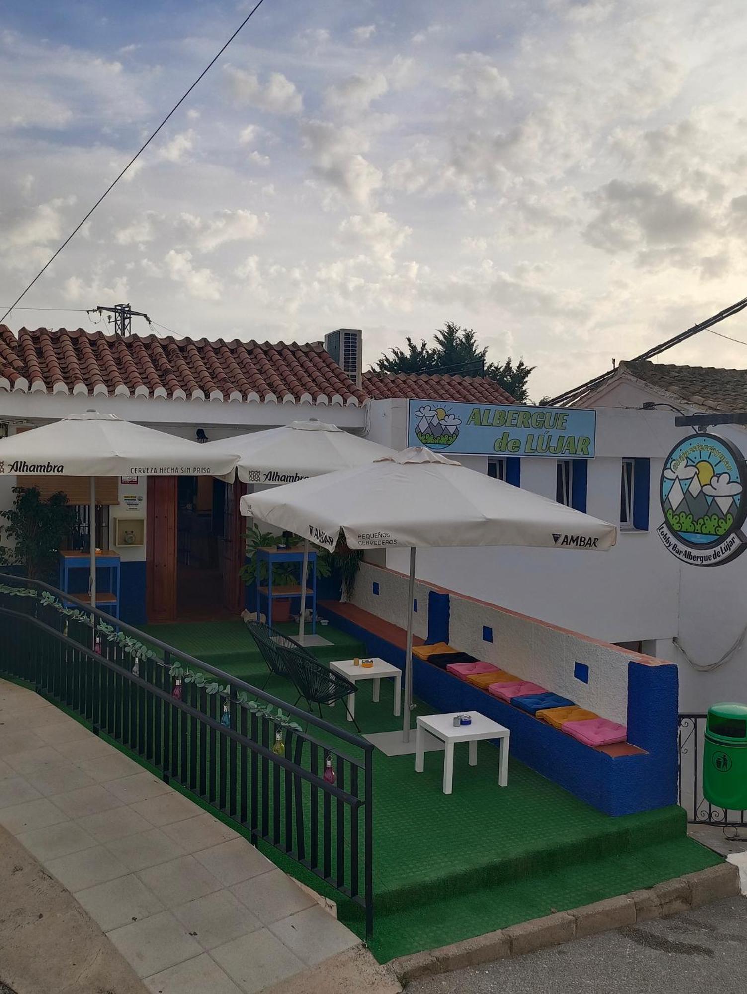 Albergue De Лухар Экстерьер фото